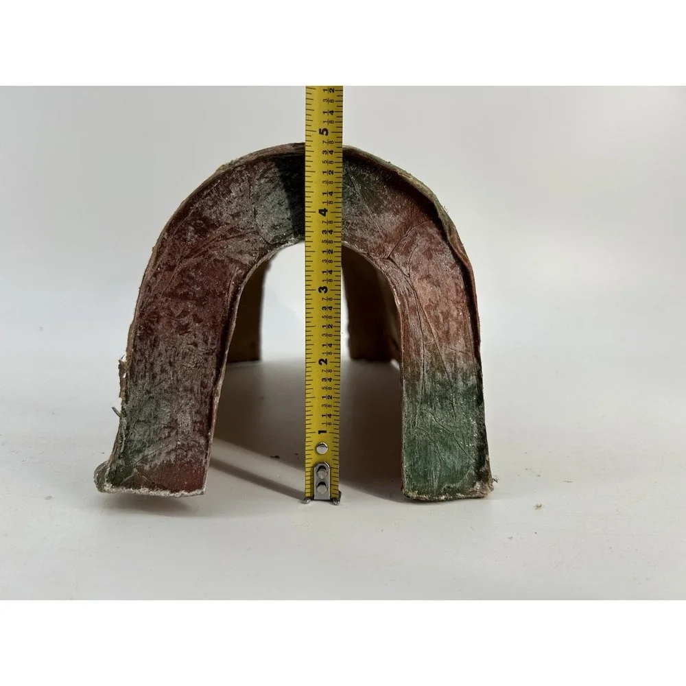 Vintage Paper Mache Model Train Tunnel